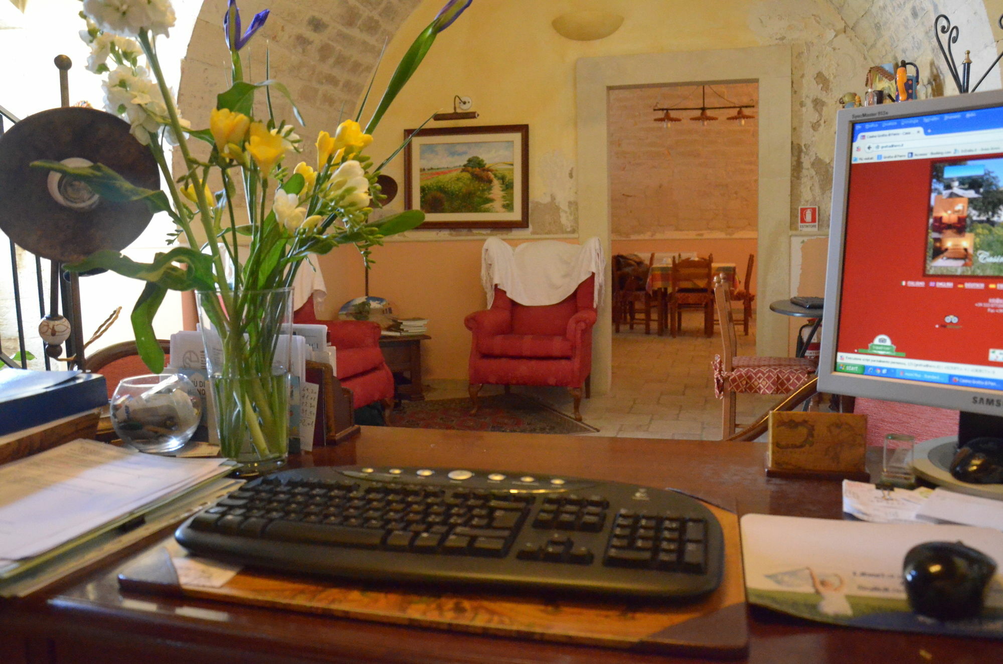 Casina Di Grotta Di Ferro Guest House ซานตาโกรเชกาเมรีนา ภายนอก รูปภาพ